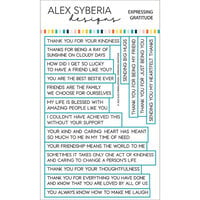 Alex Syberia Designs - Dies - Expressing Gratitude