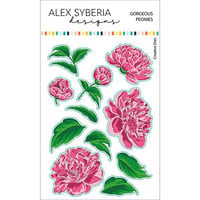 Alex Syberia Designs - Dies - Gorgeous Peonies