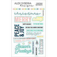 Alex Syberia Designs - Dies - Christmas Sentiments