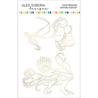 Alex Syberia Designs - Hot Foil Plate - Tulips Treasure