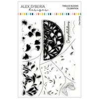 Alex Syberia Designs - Clear Photopolymer Stamps - Timeless Blooms Celebration