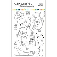 Alex Syberia Designs - Clear Photopolymer Stamps - Falala Friends