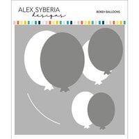 Alex Syberia Designs - Stencils - Bokeh Balloons