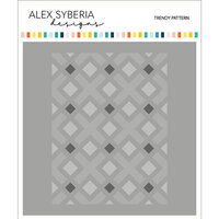 Alex Syberia Designs - Stencils - Trendy Pattern