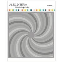 Alex Syberia Designs - Layering Stencils - Sunrays