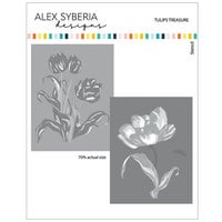 Alex Syberia Designs - Layering Stencils - Tulips Treasure