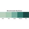 Bazzill Basics - Monochromatic Packs 12 x 12 - Blue-Green