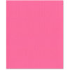 Bazzill Basics - 8.5 x 11 Cardstock - Orange Peel Texture - Pink Fairy