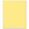 Bazzill Basics - Prismatics - 8.5 x 11 Cardstock - Dimpled Texture - Frosted Yellow, CLEARANCE