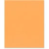 Bazzill Basics - 8.5 x 11 Cardstock - Orange Peel Texture - Creamsicle
