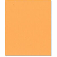 Bazzill Basics - 8.5 x 11 Cardstock - Orange Peel Texture - Creamsicle
