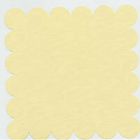 Bazzill Basics - 12x12 Scalloped Cardstock - Chiffon, CLEARANCE