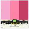 Bazzill - Dotted Swiss - 12 x 12 Cardstock Pack - 15 Sheets - Pirouette Trio