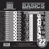 Bazzill Basics - Basics Collection - 12 x 12 Assortment Pack - Licorice