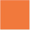 Bazzill Basics - 12 x 12 Cardstock - Smooth Texture - Orange Slice