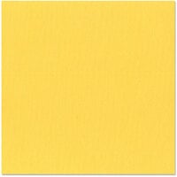 Bazzill Basics - 12 x 12 Cardstock - Canvas Texture - Mono - Sunbeam