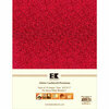 Best Creation Inc - A4 Glitter Cardstock Packs - Red