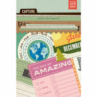 BasicGrey - Capture Collection - Journaling Cards - Snippets - Calendar