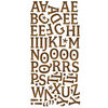BasicGrey - Curio Collection - Mini Monogram Stickers