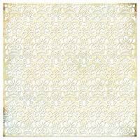 BasicGrey - Hello Luscious Collection - 12 x 12 Die Cut Paper - Doilies