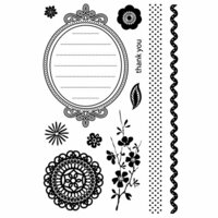 BasicGrey - Nook and Pantry Collection - Clear Acrylic Stamps - Crumpets, CLEARANCE