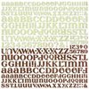 BasicGrey Letter Stickers - Urban Couture, CLEARANCE
