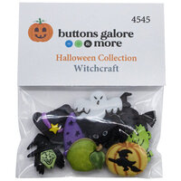 Buttons Galore and More - Embellishments - Button Theme Packs - Halloween - Witchcraft