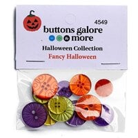 Buttons Galore and More - Embellishments - Button Theme Packs - Fancy Halloween
