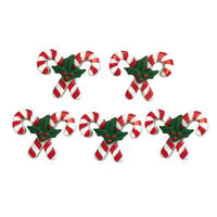 Buttons Galore and More - Embellishments - Button Theme Packs - Christmas - Peppermint Pairs