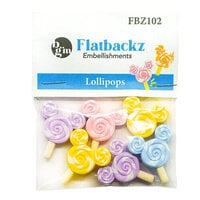 Buttons Galore and More - Flatbackz Collection - Embellishments - Lollipops