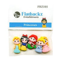 Buttons Galore and More - Flatbackz Collection - Embellishments - Princesses