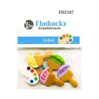 Buttons Galore and More - Flatbackz Collection - Embellishments - Artist