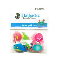 Buttons Galore and More - Flatbackz Collection - Embellishments - Swamp and Sea