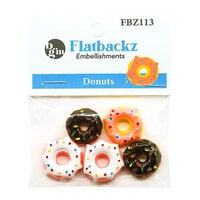 Buttons Galore and More - Flatbackz Collection - Embellishments - Donuts