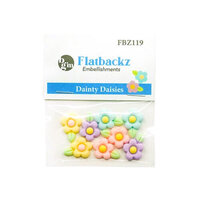 Buttons Galore and More - Flatbackz Collection - Embellishments - Dainty Daisies