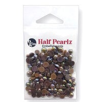 Buttons Galore and More - Half Pearlz Collection - Embellishments - Boardwalk