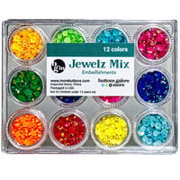 Buttons Galore and More - Jewelz Collection - Jewel Embellishments - Brights Mix