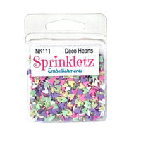 Buttons Galore and More - Sprinkletz Collection - Embellishments - Deco Hearts