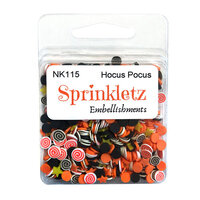 Buttons Galore and More - Sprinkletz Collection - Embellishments - Halloween - Hocus Pocus