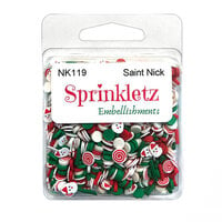 Buttons Galore and More - Sprinkletz Collection - Embellishments - Christmas - Saint Nick