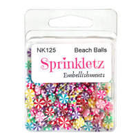 Buttons Galore and More - Sprinkletz Collection - Embellishments - Beach Balls