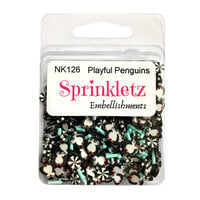 Buttons Galore and More - Sprinkletz Collection - Embellishments - Playful Penguins