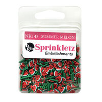 Buttons Galore and More - Sprinkletz Collection - Embellishments - Summer Melon