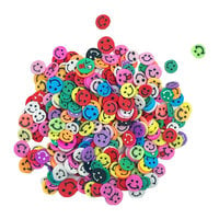 Buttons Galore and More - Sprinkletz Collection - Embellishments - Smileys