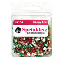 Buttons Galore and More - Sprinkletz Collection - Embellishments - Christmas - Happy Feet
