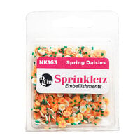 Buttons Galore and More - Sprinkletz Collection - Embellishments - Spring Daisies