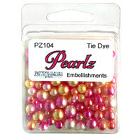 Buttons Galore and More - Pearlz Collection - Embellishments - Tie Dye