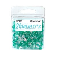 Buttons Galore and More - Shimmerz Collection - Embellishments - Caribbean