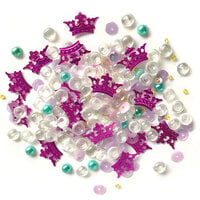 Buttons Galore and More - Sparkletz Collection - Embellishments - Princess Dreams