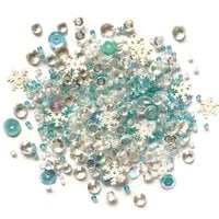 Buttons Galore and More - Sparkletz Collection - Embellishments - Snow Crystals